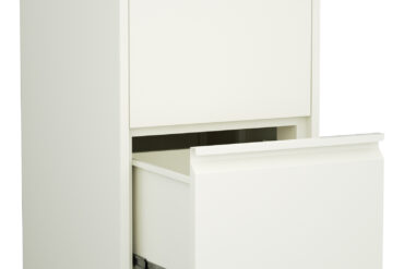 Professionaalne metallist kapp 2 sahtliga 460x620x720mm Valge | Adexa SEDA2W