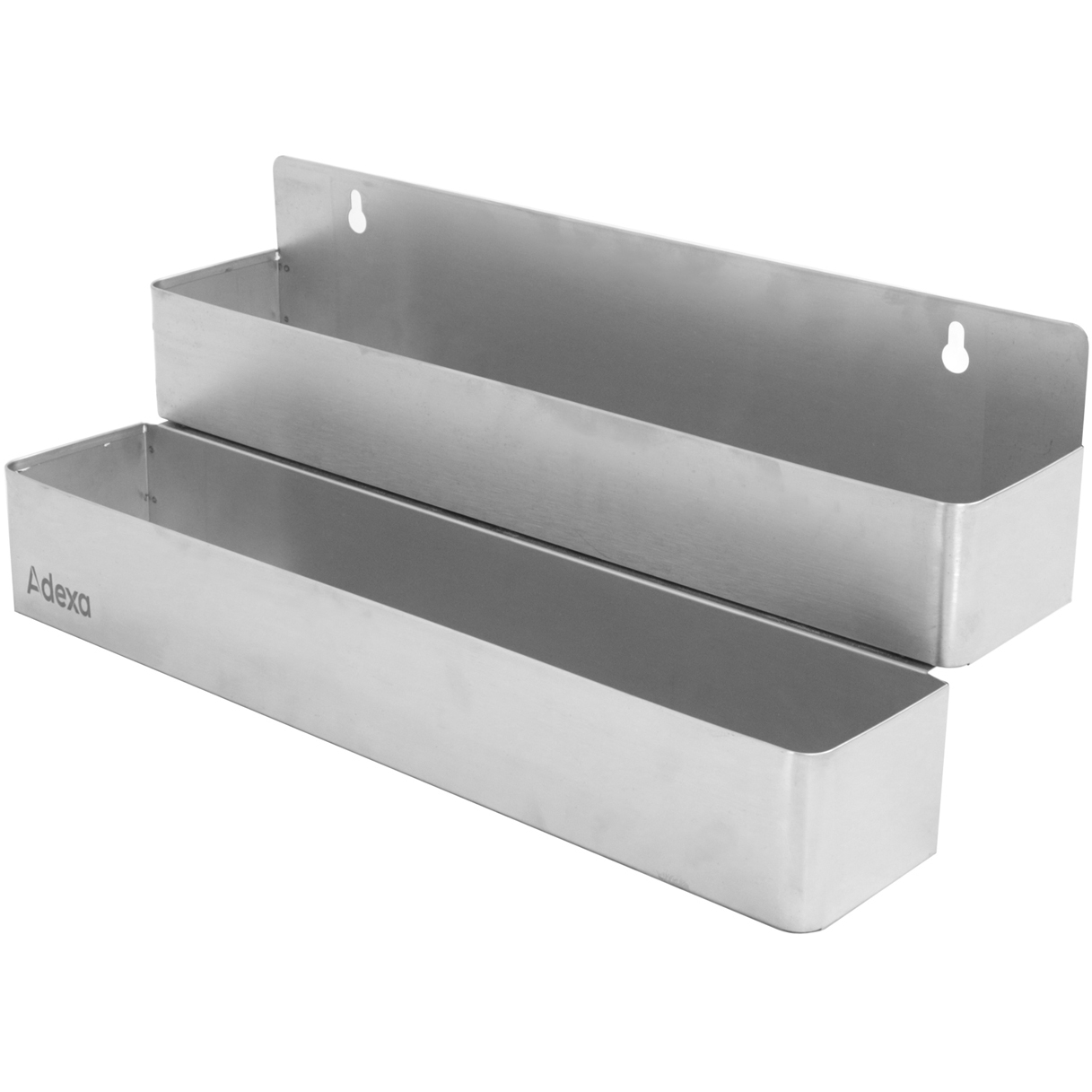 Roostevabast terasest pudelitehoidja Double 540x210x240mm | Adexa SRD5421 Pudelite hoidik Roostevaba teras 1050x210x240mm | Adexa SRD10521 - Image 1