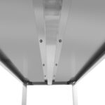 Professionaalne riiul Roostevaba teras 1800x400x1500mm 4 riiulit | Adexa SSB18040 - Image 2