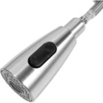 Valamu segisti kraan koos väljatõmmatava tilaga roostevabast terasest ühe kangiga | Adexa STFR01 - Image 4