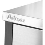 Seinakapp ustega Roostevaba teras 800x400x650mm | Adexa SWC80402DW - Image 7