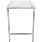 Mahalaadimislaud Parempoolne 1100x650x850mm Ilma alumise riiulita Ilma pritsmekaitseta Roostevaba teras | Adexa SWT11065L - Image 2