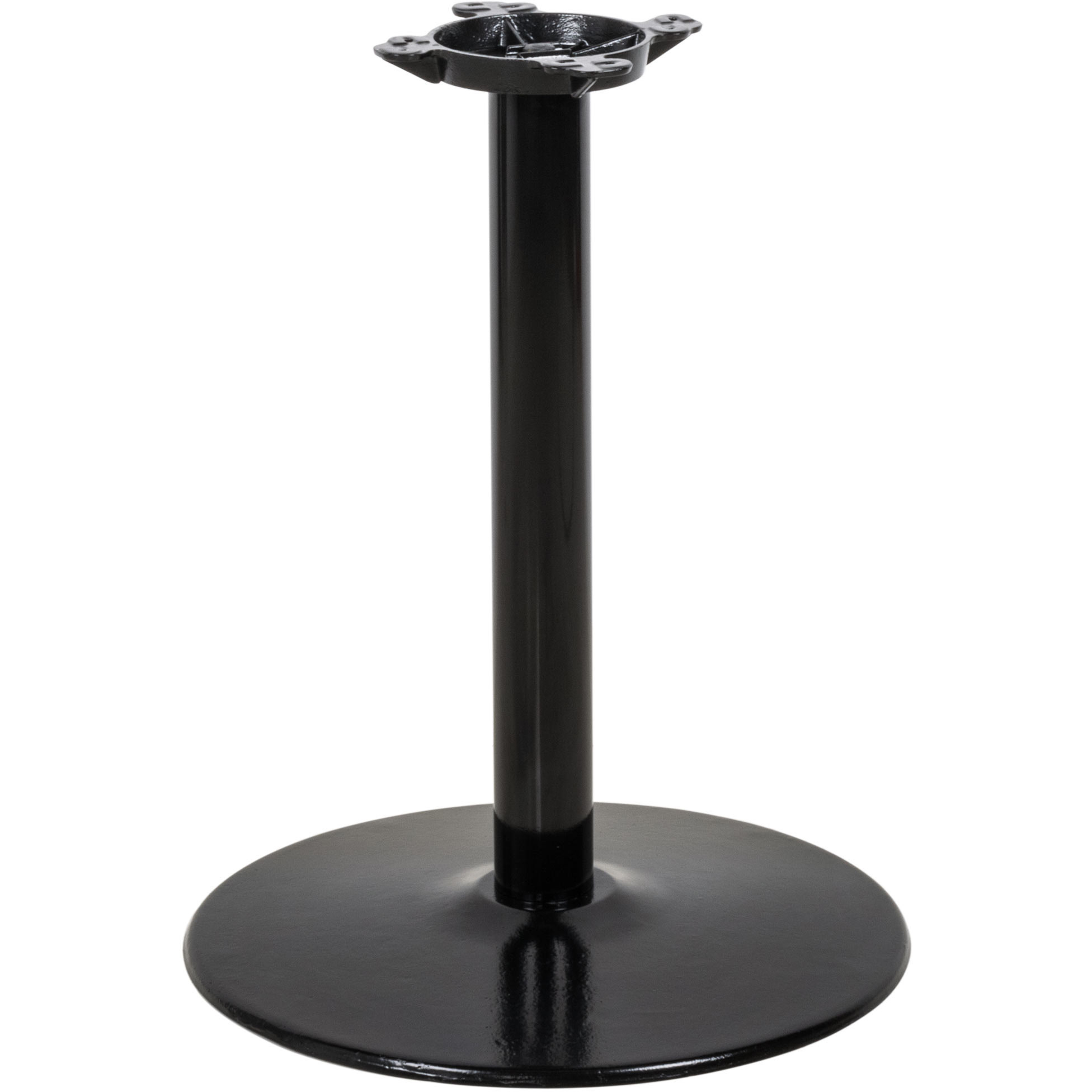 Must laua jalg Ümmargune Ø18'' Standardkõrgus Sandtex kattega | Adexa T18RTH Must laua jalg Ümmargune Ø18'' Standardkõrgus Sandtex kattega | Adexa T18RTH - Image 1