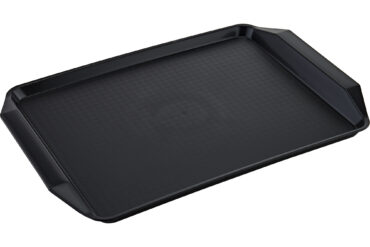 Serveerimiskandik polüpropüleenist ristkülikukujuline 430x305mm must | Adexa TF0003