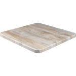 Lamineeritud Ruut Lauaplaat Valge 30x30" | Adexa TT3030WHITE - Image 2