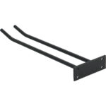 Veiniklaaside hoidik Must, seinale kinnitatav, pikkus 300mm, 3 veiniklaasi | Adexa WGA18500300B - Image 3