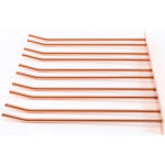 Vaskne seinakinnitusega veinipokaalihoidik Pikkus 300 mm 15 veiniklaasi | Adexa WGA58500300C - Image 3