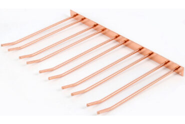 Vaskne seinakinnitusega veinipokaalihoidik Pikkus 300 mm 15 veiniklaasi | Adexa WGA58500300C