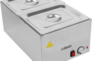 Bain Marie, sh 2xGN1/2 konteinerid kaantega | Adexa WH706612