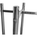 Kommertsiaalse roostevabast terasest lõikelaud / Lihuniku plokk ⌀520*750 mm | Adexa WHCY0303 - Image 2