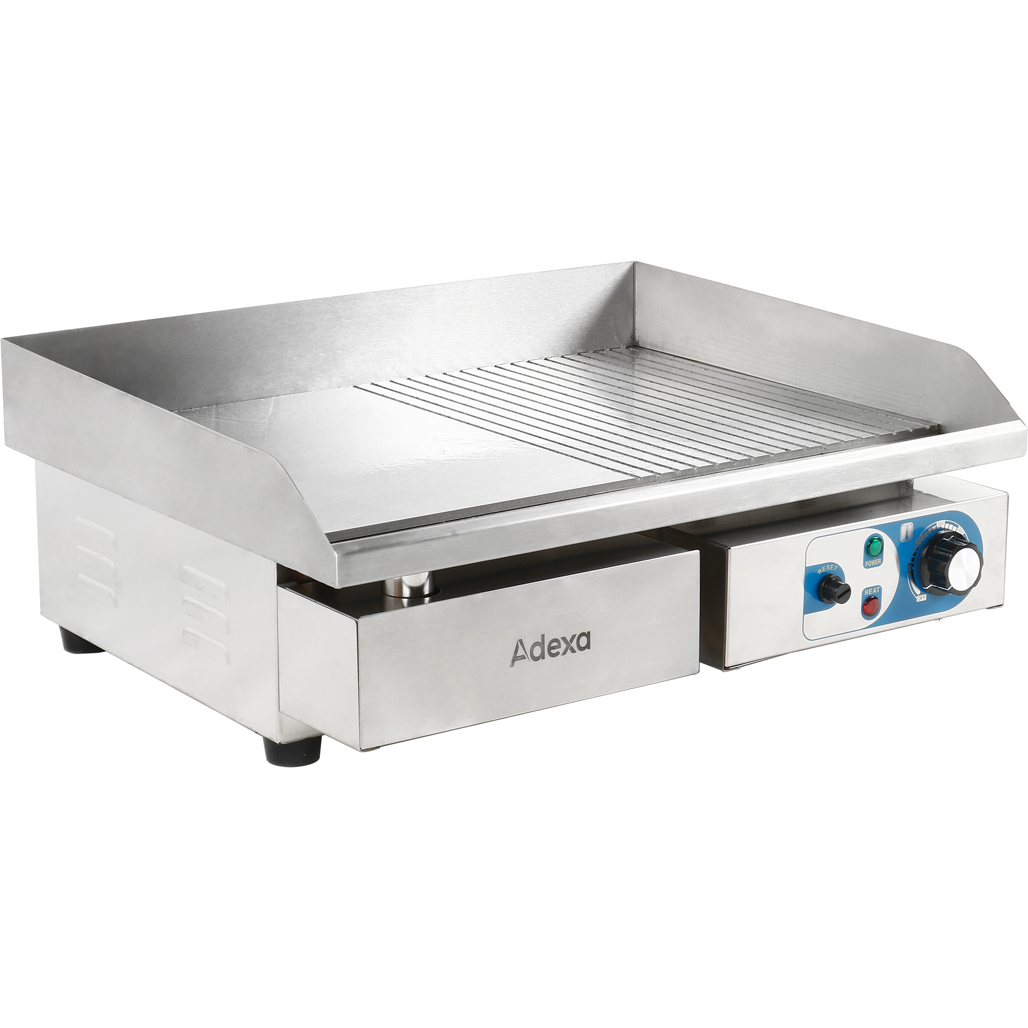 Grillplaat Sile/Ribidega Grillplaat Sile/Ribidega, Keskmine, 1 Tsoon, 3Kw Elektriline | Adexa Wheg818Afr - Image 1