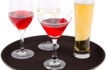 Libisemiskindel serveerimiskandik plastist Ümmargune 11" Must | Adexa WHF1100