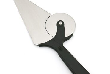 2-ühes Pitsalõikur ja Serveermislabidas Roostevabast Terasest | Adexa WHK057