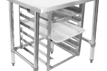 Seadmete Alus Koos 6-Astmelise Kandikuriiuliga Gn1/1 Laande Piiridega 1000X700X900Mm | Adexa Whmtr70100