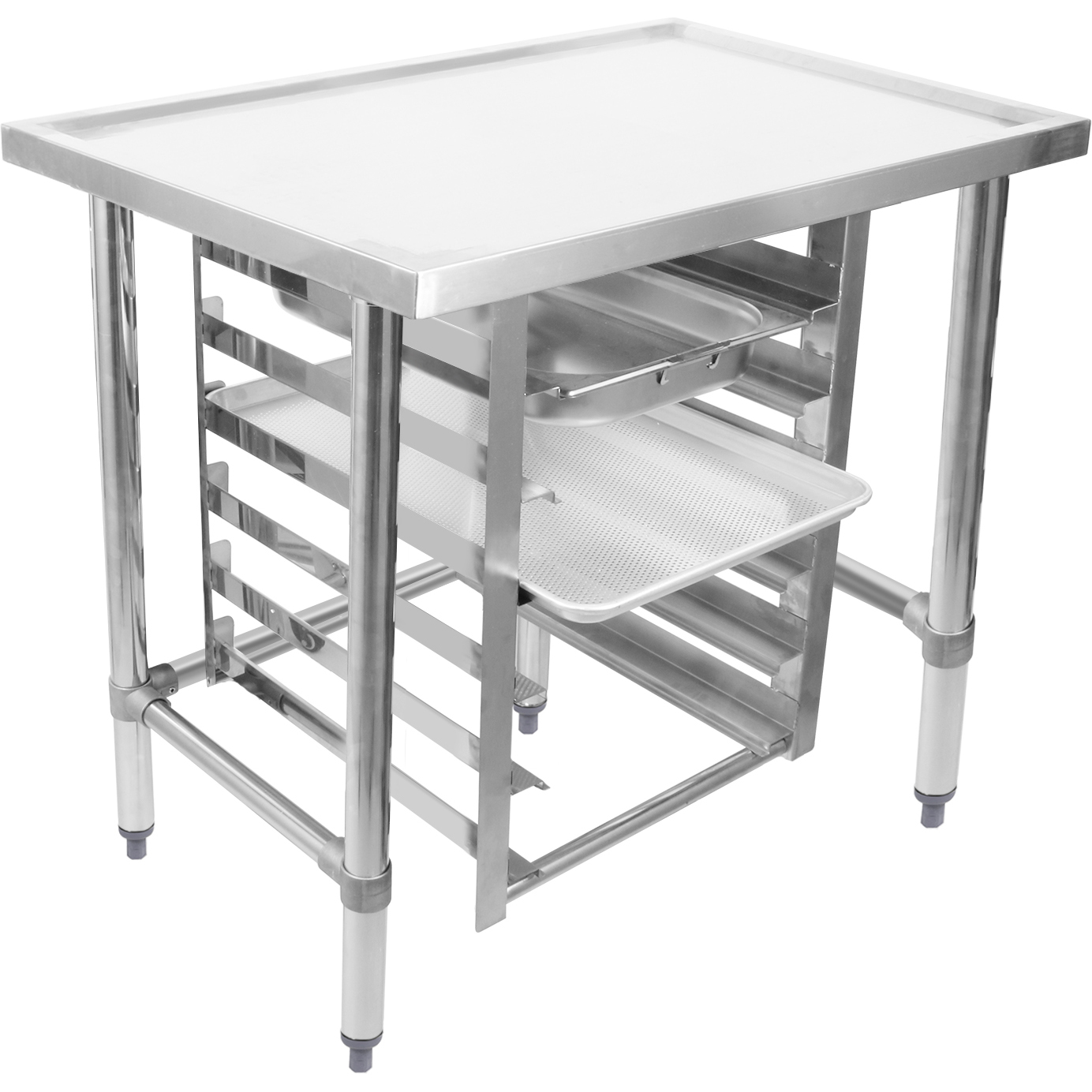 Seadmealus 6-Astmelise riiuliga Gn1/1 1200X700X900Mm | Adexa Whmtr70120 Alusraam 6-Astmelise riiuliga Gn1/1 1200X600X900Mm | Adexa Whmtr60120 - Image 1