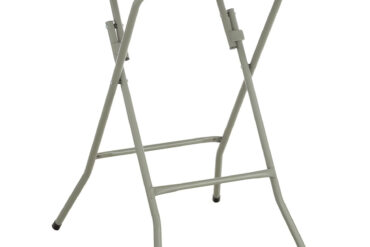 Kokkupandav Must Ümmargune Baarilaud Ø600x1100mm | Adexa WHZR60B