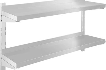 Seinariiul 2 tasandit 1600x300x600mm Roostevaba teras | Adexa WM16030B