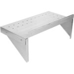 Seinariiul Perforeeritud 1 tasand Roostevaba teras 1200x300x254mm | Adexa WSW30120P - Image 4