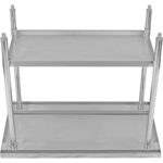 Töölaud Roostevaba Teras Alumine Riiul 1000X700X900Mm | Adexa Wt70100Wo - Image 3