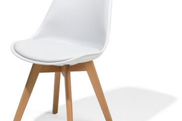 Kõrvaliste Tool Polsterdatud Istmega Valge | Adexa WW003W