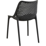 Bistro söögitool Plastik Must Siseruumides & Õues | Adexa WW036BLACK - Image 2