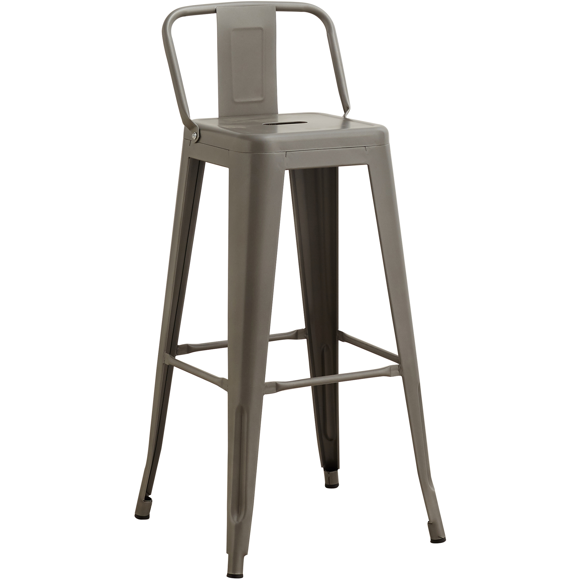 Kõrge baaritool Terashall seljatoega Siseruumides | Adexa WW62DG Kõrge baaritool Terashall seljatoega Siseruumides | Adexa WW62DG - Image 1