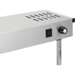 kaitsekapp koos ribaküttekeha, valgustuse ja pritsmekaitsega 950x315x457mm | Adexa XDHHC900SG - Image 2