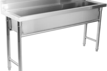 Roostevabast Terasest Potipesuvalamu  Pritsmekaitsega 2000X450X800Mm Ümarad Jalad | Adexa Ydps20038