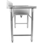 Valamu roostevaba teras 1570x600x900mm 1 kauss paremal pritsmeplaat | Adexa YDRST60160R - Image 2