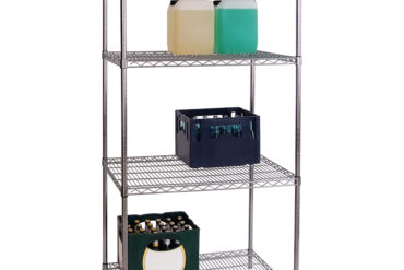 Riiuliüksus 4 astet 1000 kg 900x600x1800mm kroomtraat | Adexa WH9060180A4C