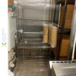 Riiuliüksus 4 astet 1000 kg 900x600x1800mm kroomtraat | Adexa WH9060180A4C - Image 2