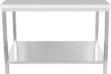 Professionaalne töölaud Roostevabast terasest alariiul 1500x800x900mm | Adexa DWT80150
