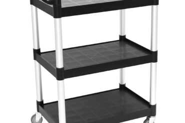 Professionaalne keskmise suurusega multifunktsionaalne käruriiul 3-kihiline 790x420x940mm | Adexa HZMCC502