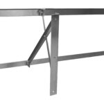 Seinariiul pottidele, 12 konksu, roostevaba teras 1500x300x300 mm | Adexa VMR1530U - Image 7