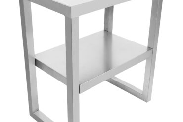 Väljastustasapind 2 tasandit roostevaba teras 600x370x700mm | Adexa WHDS603770