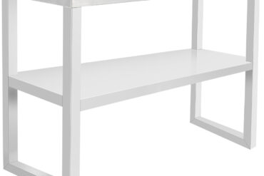 Väljastustasapind 2 tasandit roostevabast terasest 900x370x700mm | Adexa WHDS903770