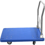 Suure sinise kokkupandav platvormkäru 900x585x840mm | Adexa HZMTC400 - Image 3