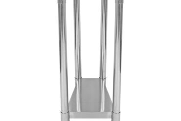 Roostevabast terasest töölaud koos reguleeritava alumise riiuliga 300x600x900mm | Adexa WT6030WO