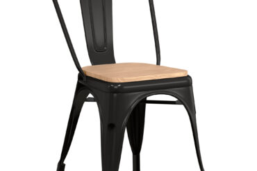 Bistro söögitool Teras Must Siseruumides | Adexa WW170BN