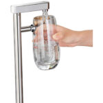 Klaasitäite Kraan koos Klaasipesuri Valamukinnitusega Roostevaba teras | Adexa 8P07 - Image 2