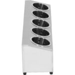 Kaubanduslik söögiriistakorv 5-auguline roostevaba teras | Adexa KFA05B - Image 4