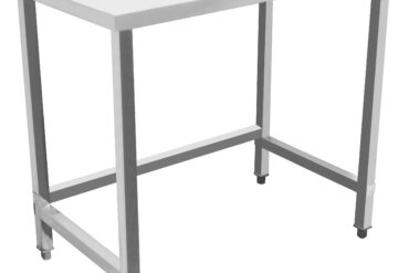 Professionaalne jäätmelaud kaks jäätmeauku Roostevaba teras 1000x600x900mm | Adexa SC10060