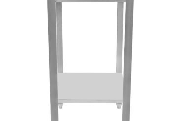 Professionaalne töölaud roostevabast terasest alusriiuliga 400x700x900mm | Adexa SWT7040