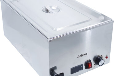 Kommertsiaalne Bain Marie, sealhulgas 1xGN1/1 konteinerid kaanega Digitaalne juhtimine Drenaažikraan | Adexa WH7066CT