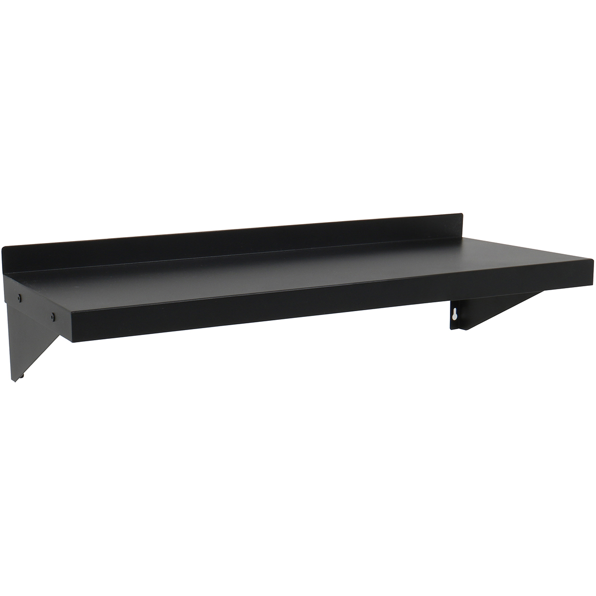 Kommertslik seinariiul Must pulbervärvitud teras 800x300x190mm | Adexa WSPC30080 Kommertslik seinariiul Must pulbervärvitud teras 800x300x190mm | Adexa WSPC30080 - Image 1