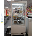 Vitriinkülmik lauapealne 78 liitrit 3 riiulit Valge 1 uks | Adexa CL78W - Image 2