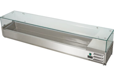 Jahutusega Ettevalmistuslaud 2200mm 12xGN1/4 Sügavus 330mm | Adexa VRX2500330