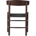 Pöögipuidust tool Tume pähklipuu värvi musta punutud köiega iste | | Adexa GS60575DWB - Image 2