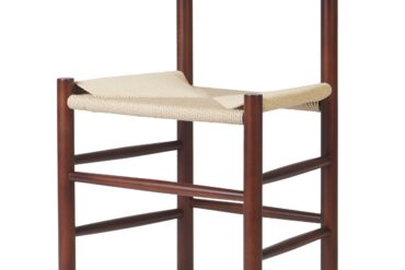 Pöögipuust tool Kreeka pähkli värvi heleda punutud nöörist istmega | | Adexa GS60575LWBE