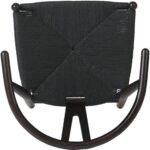 Tume pähklivärvi pöögipuidust tool musta punutud nöörist istmega | | Adexa GSW0029DWB - Image 6